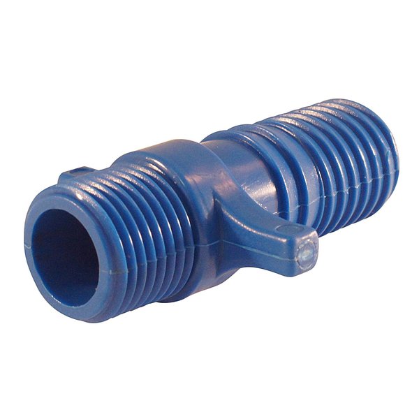 Apollo By Tmg 3/4 in. x 1/2 in. Blue Polypropylene  Twister Insert x MPT ABTMA3412